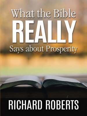 cover image of What the Bible REALLY Says about Prosperity